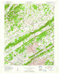 1950s Maps of Blueberry Hills, Knox County | Pastmaps